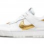 2025 & 2026 Dunk LO DISRUPT WMNS &iuml;&frac14;�White &iuml;&frac14;� Metallic Gold&iuml;&frac14;�