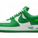 Louis Vuitton 2025 & 2026 Force 1 Low ＂Virgil Abloh - White／Green＂