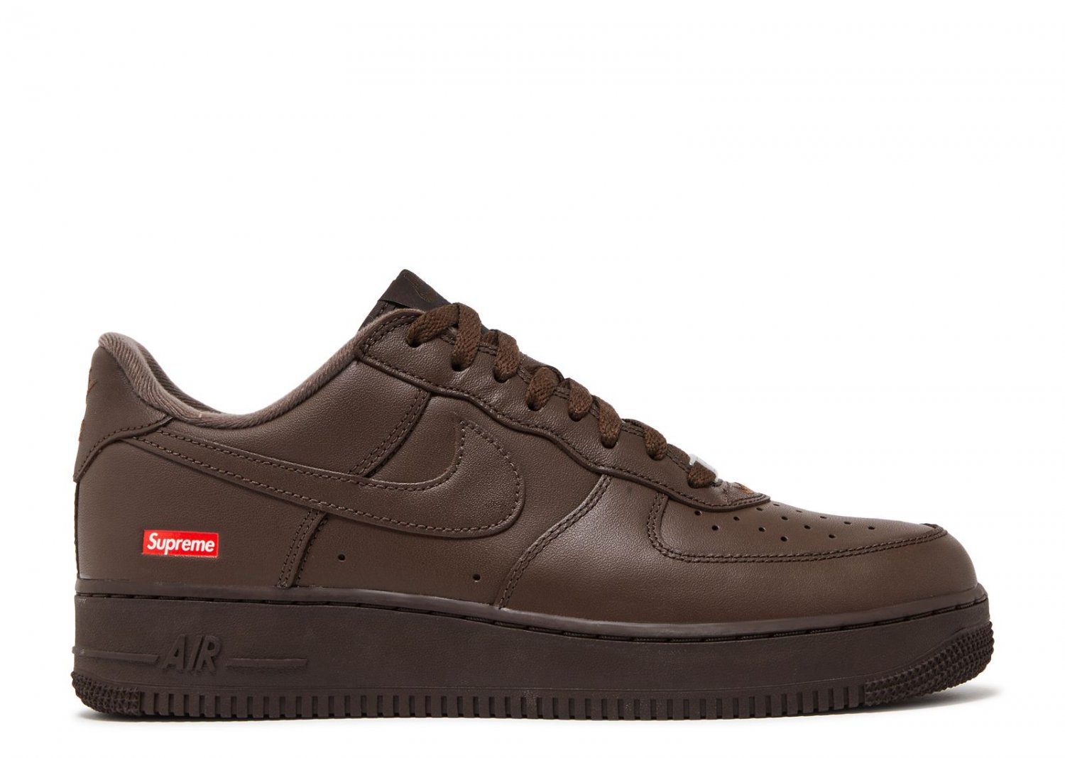 Supreme x 2025 & 2026 Force 1 Low Box Logo - Baroque Brown