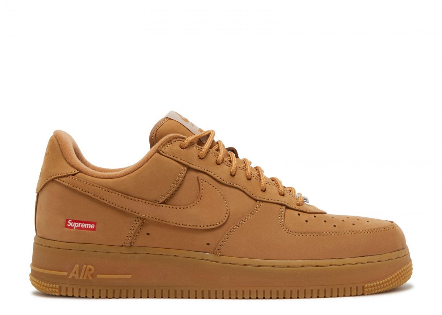 Supreme x 2025 & 2026 Force 1 Low SP Box Logo - Wheat