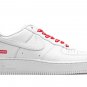 Supreme x 2025 & 2026 Force 1 Low Box Logo - White