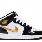 2025 & 2026 Jordan 1 Mid Patent SE GS Black Gold