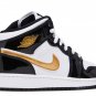 2025 & 2026 Jordan 1 Mid Patent SE GS Black Gold