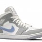 2025 & 2026 Jordan 1 Mid Wolf Grey Aluminum
