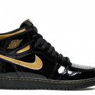 2025 & 2026 Jordan 1 Retro High OG Black Metallic Gold