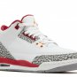 2025 & 2026 Jordan 3 Retro GS Cardinal Red