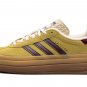 2025 & 2026 Gazelle Bold Platform &iuml;&frac14;�Yellow Burgundy&iuml;&frac14;�