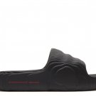 Adilette 22 Slides Black Scarlet