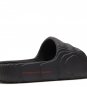 Adilette 22 Slides Black Scarlet