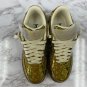 Louis Vuitton Force 1 Low Virgil Abloh - Metallic Gold