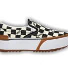 2025 & 2026 VANS Era Stacked Checkerboard Slip On Canvas Shoes