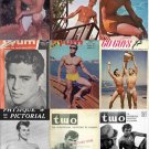 Go Guys, Two, Physical Pictorial & Drum vintage gay digital magazines. 18+ - Adults Only