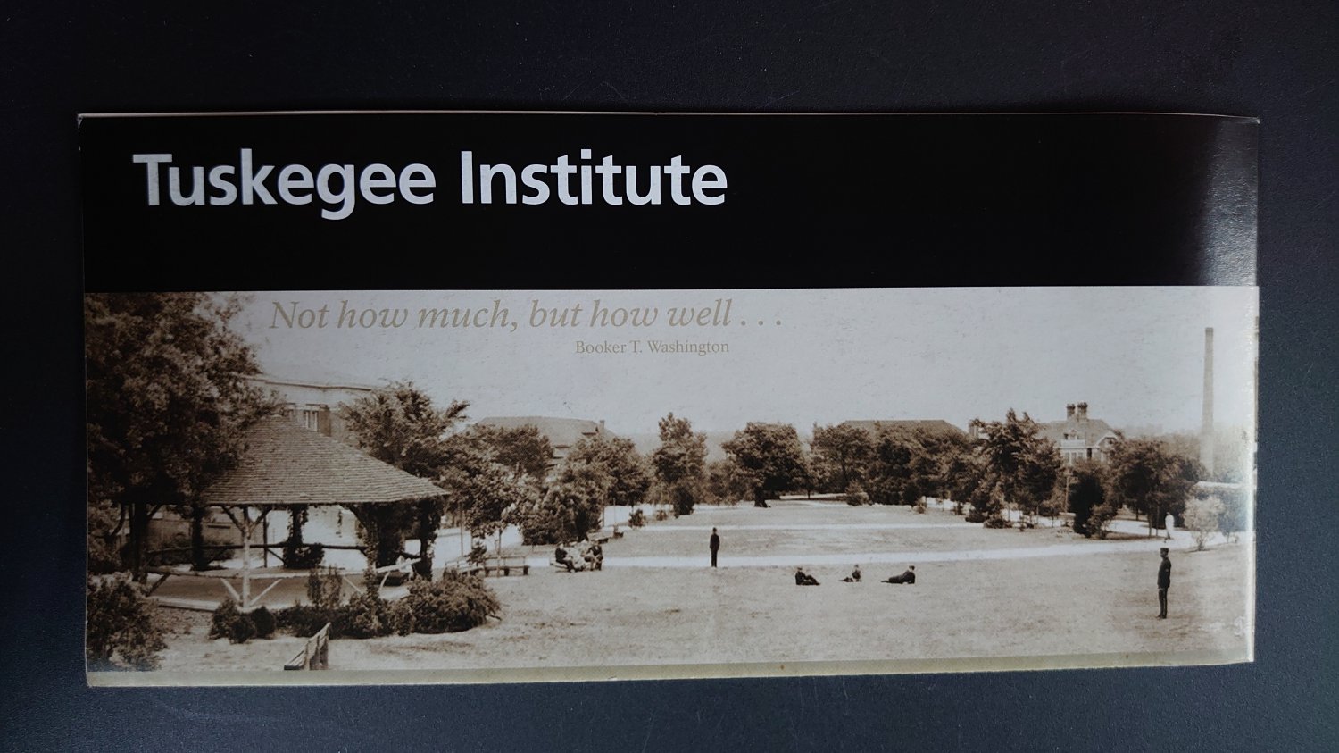 Official NPS Brochure Tuskegee Institute National Historic Site Info ...