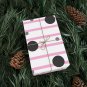 Shades of Pink Polka Dots Wrapping Paper 20"x30" Matte Paper Finish