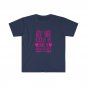 All You Need is Love and Chocolate Unisex Softstyle T-Shirt MEDIUM WHITE