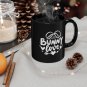 Bunny Love 11oz Black Mug Easter