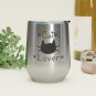 Cat Lover 12oz Insulated Wine Tumbler Stainless Steel