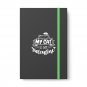 My Cat is My Valentine, Color Contrast Notebook - Ruled - Orange