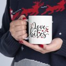 Love Bites, Coffee Cup, Ceramic Mug 11oz