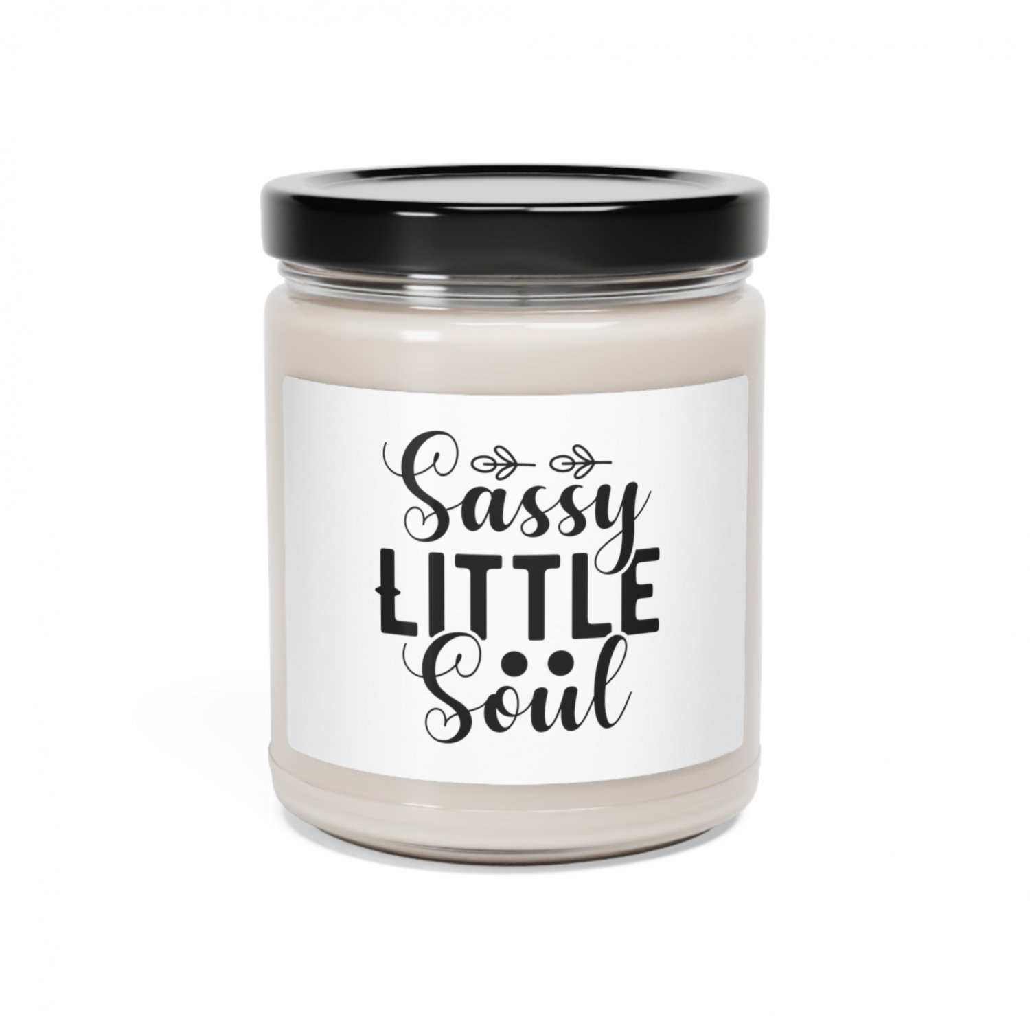 Sassy Little Soul, Scented Soy Candle, 9oz CLEAN COTTON