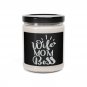 Wife Mom Boss, Scented Soy Candle, 9oz CLEAN COTTON