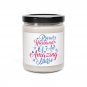 Proud Husband Of An Amazing Nurse, Scented Soy Candle, 9oz Apple Harvest