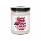 Don't Make Me Put My Foot Down, Scented Soy Candle, 9oz Cinnamon Vanilla