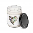 Mardi Gras, Scented Soy Candle, 9oz White Sage + Lavender