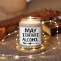 May Contain Alcohol, Scented Soy Candle, 9oz Apple Harvest