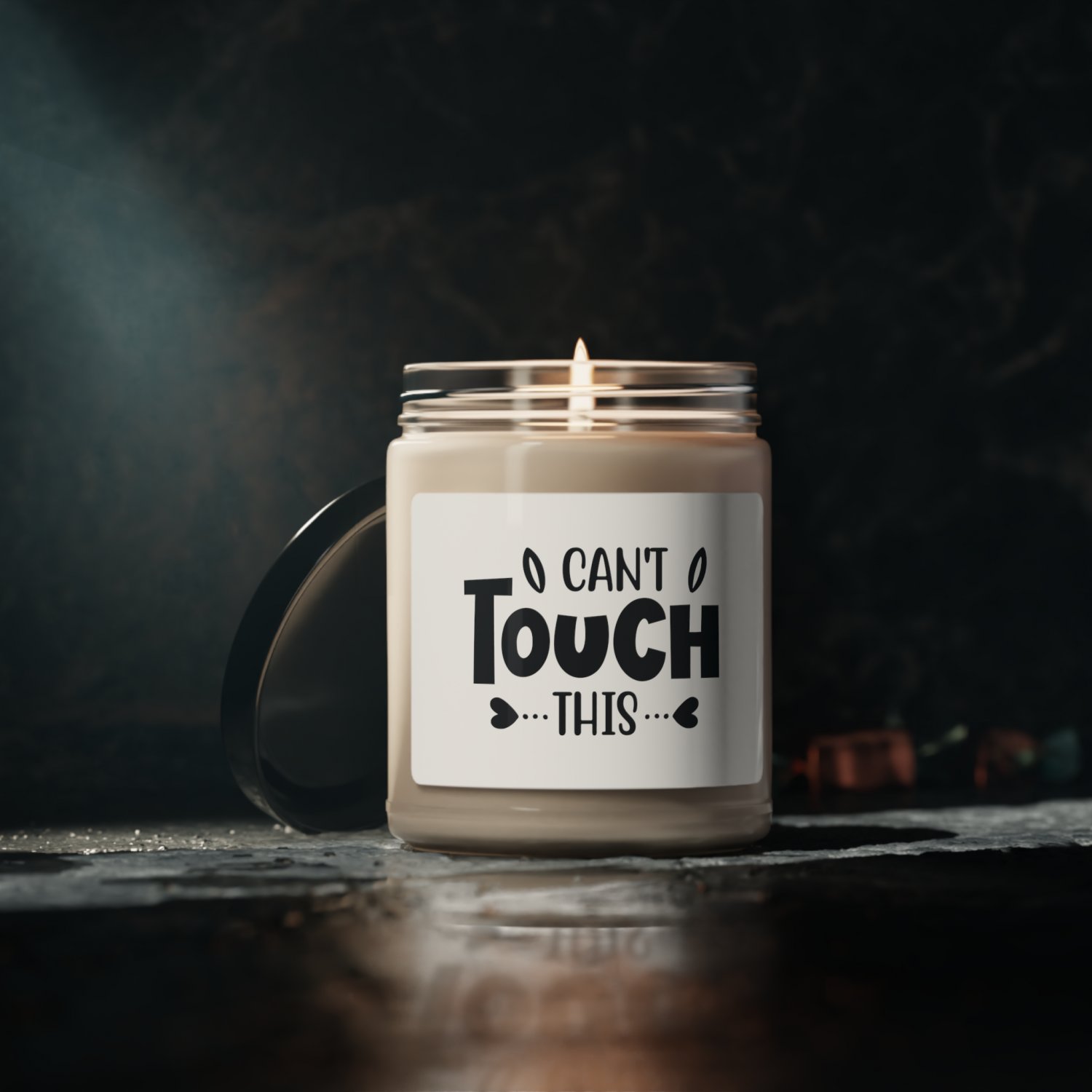 Can't Touch This, Scented Soy Candle, 9oz Apple Harvest