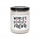 World's Greatest Mom, Scented Soy Candle, 9oz Apple Harvest