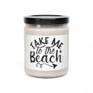 Take Me To The Beach, Scented Soy Candle, 9oz Cinnamon Vanilla
