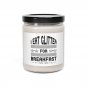 I Eat Glitter For Breakfast, Scented Soy Candle, 9oz Cinnamon Vanilla