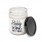 Busy Doing Nothing, Scented Soy Candle, 9oz Apple Harvest