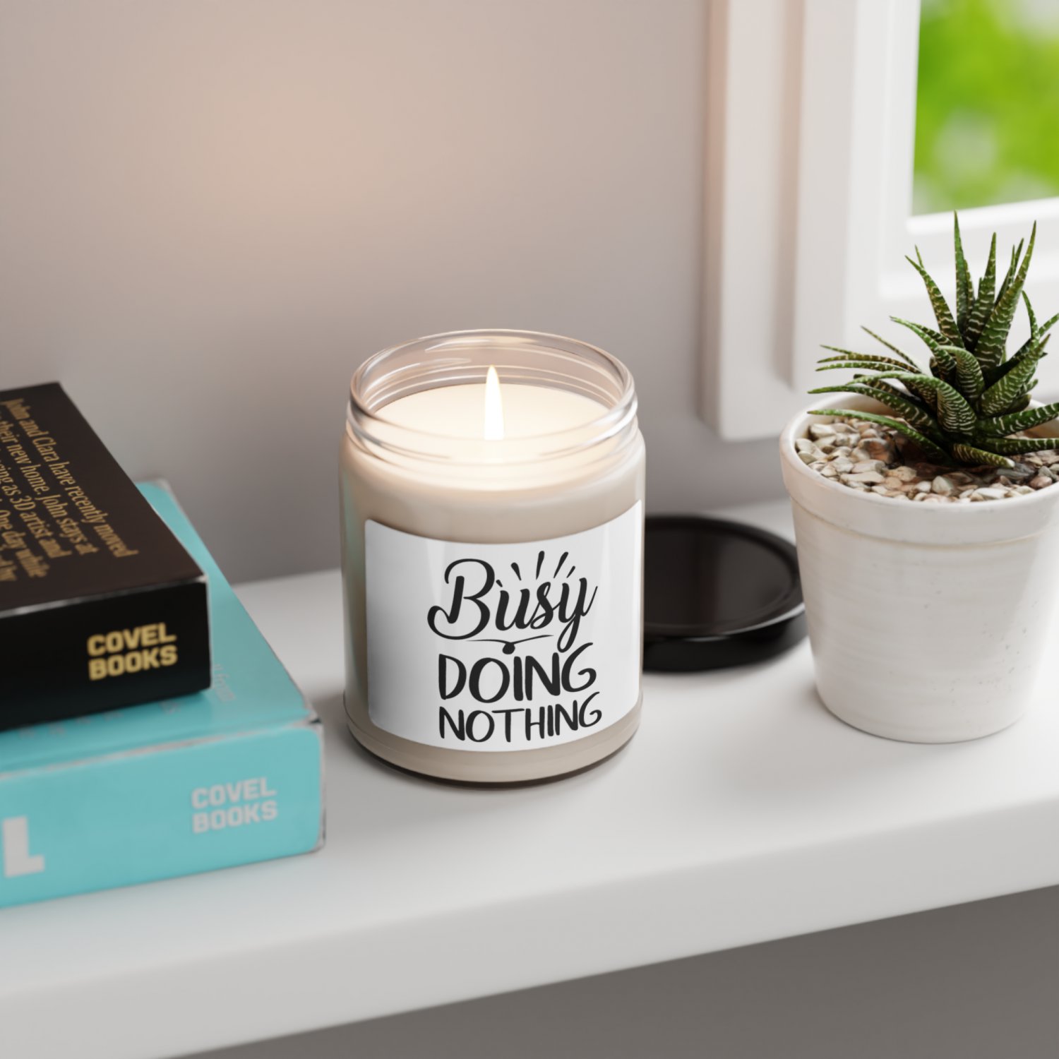 Busy Doing Nothing, 9oz Sea Salt + Orchid