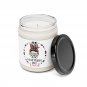 Dead Inside But Loved, Scented Soy Candle, 9oz CLEAN COTTON