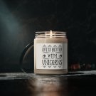 Life Is Better With Unicorns, Scented Soy Candle, 9oz White Sage + Lavender