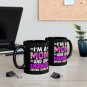 I'm A Mom And An Engineer Nothing Scares Me, 11oz Black Mug