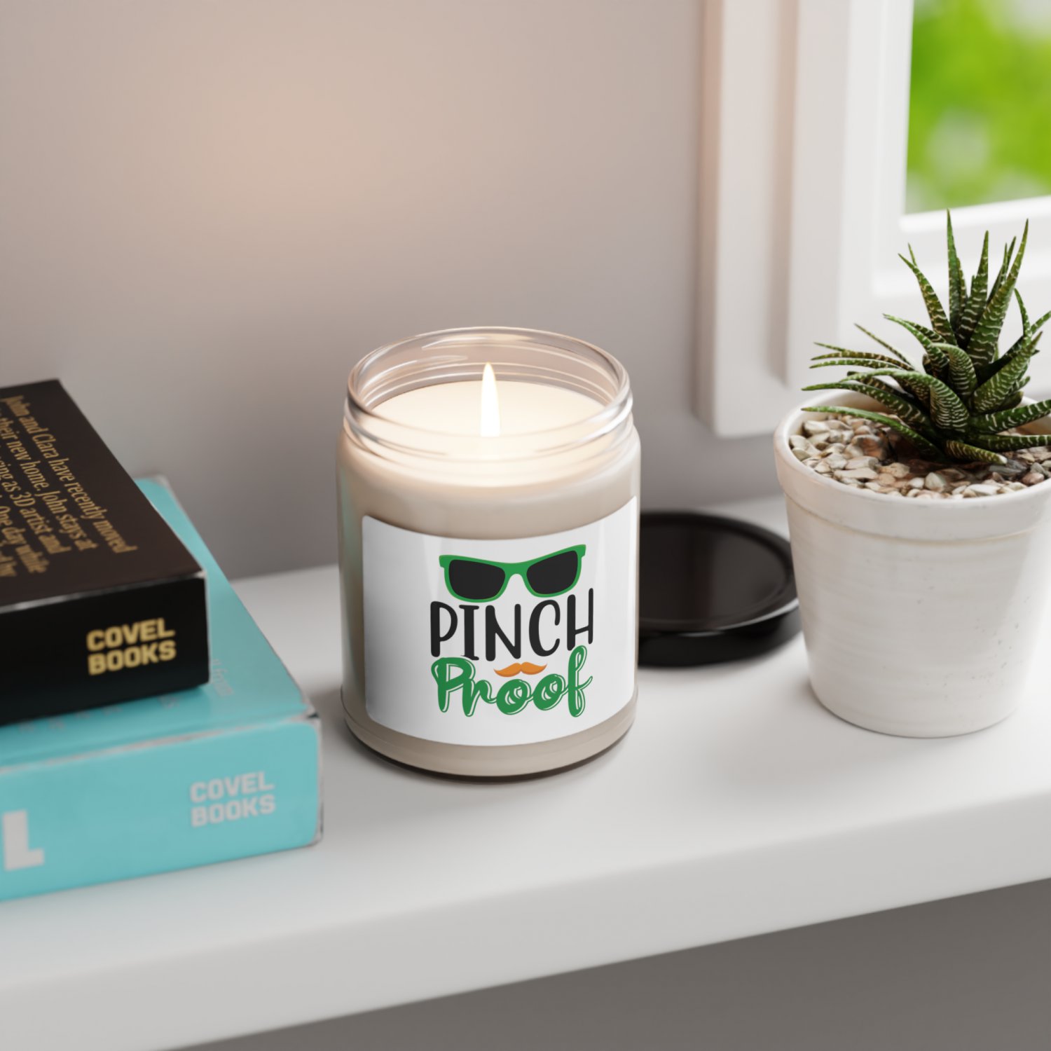 Pinch Proof, Scented Soy Candle, 9oz Apple Harvest
