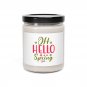 Oh, Hello Spring, Scented Soy Candle, 9oz Apple Harvest