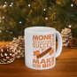 Money Won't Create Success The Freedom To Make It Will, Coffee Cup, Ceramic Mug 11oz
