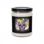 Mardi Gras Jester, Scented Soy Candle, 9oz Cinnamon Vanilla
