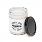 Sorry I Tried Really Hard To Care This Time, Scented Soy Candle, 9oz White Sage + Lavender