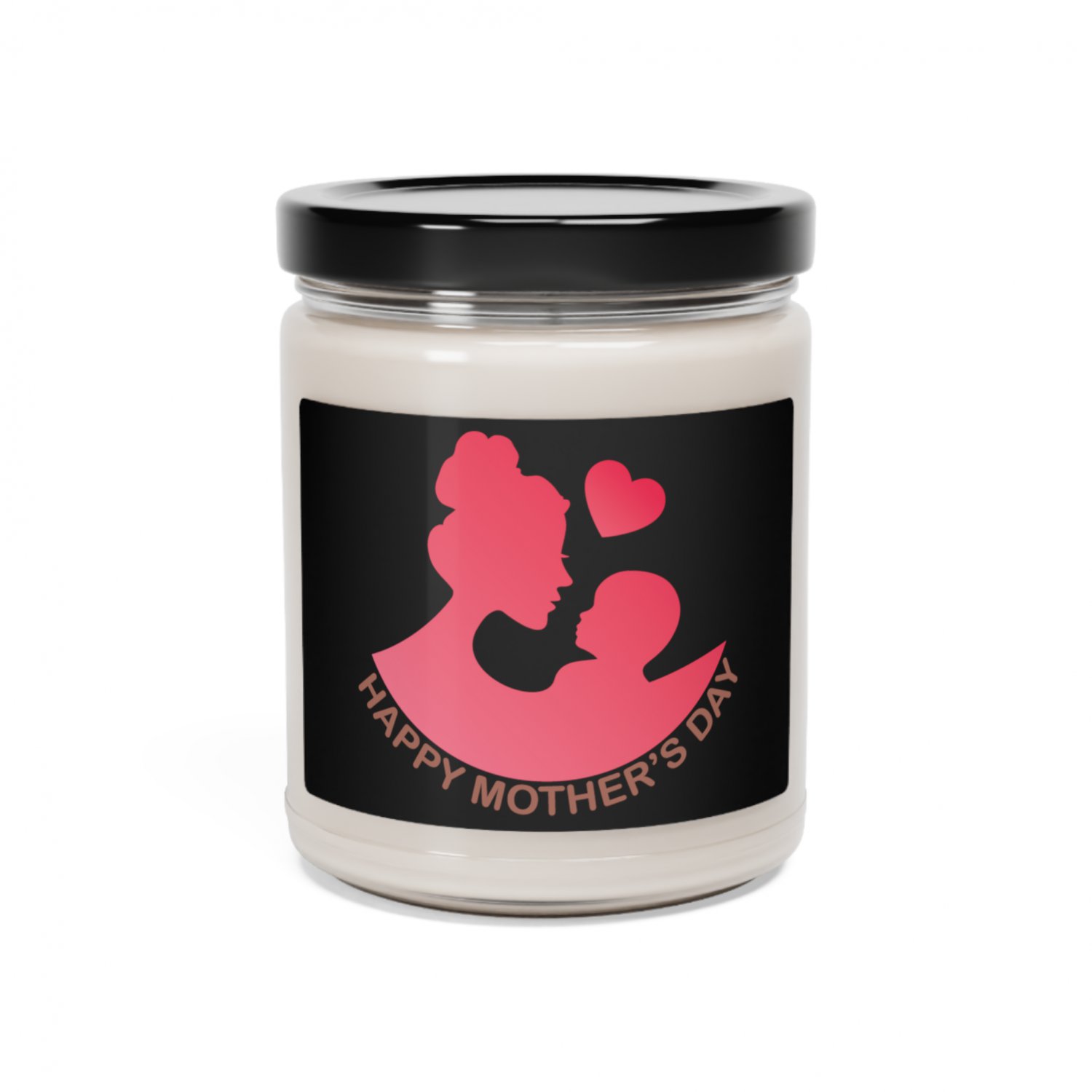 Happy Mother's Day, Scented Soy Candle, 9oz CLEAN COTTON