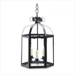 Metal Taper Candle Lantern