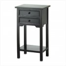 BLACK TELEPHONE TABLE