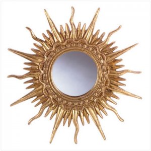 FANCY SUN WALL MIRROR