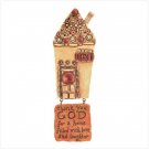 HAPPY HOME WALL PLAQUE