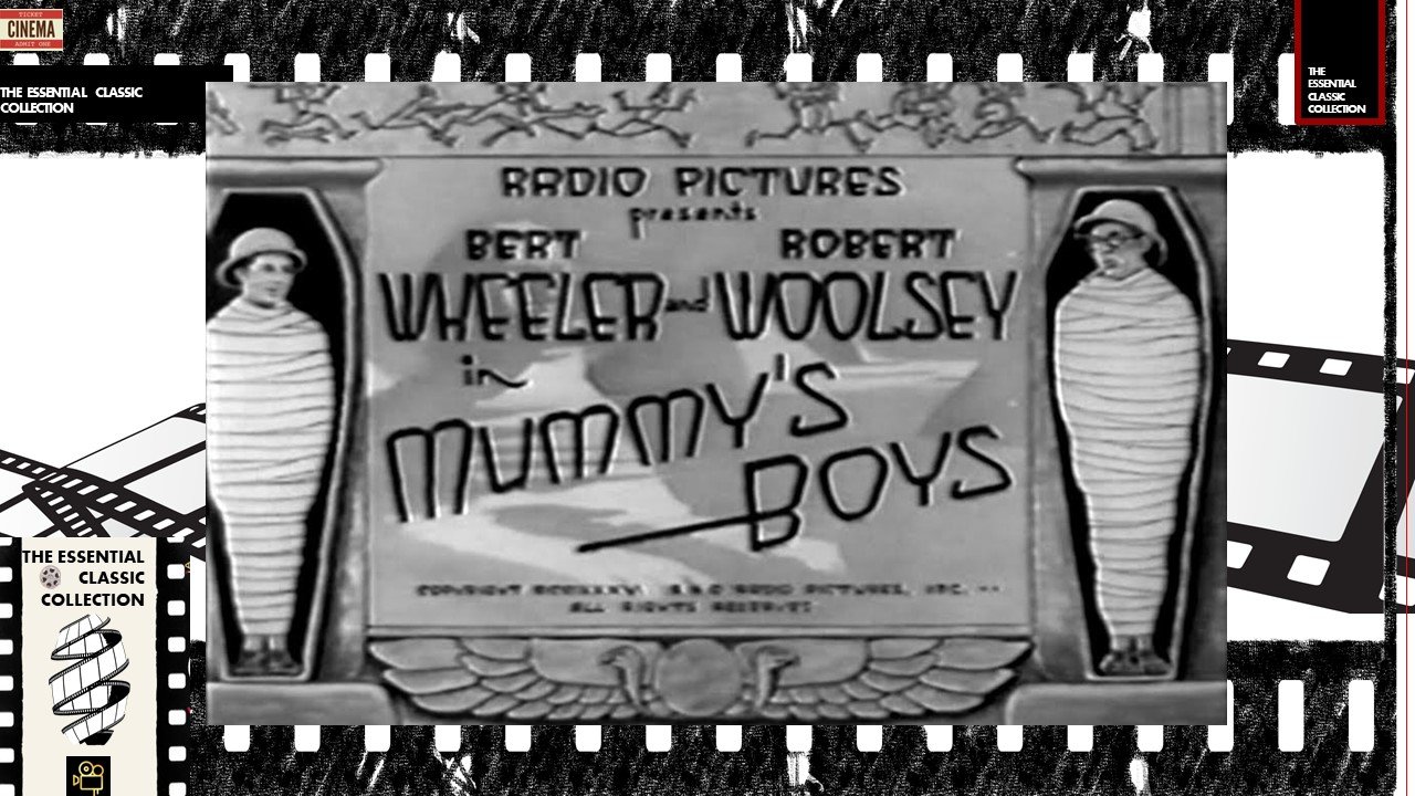 Mummy's Boys (1936) Bert Wheeler, Robert Woolsey, Barbara Pepper dvd