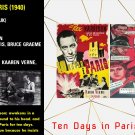 Ten Days in Paris (1940) Stars: Rex Harrison, Kaaren Verne, C.V. France